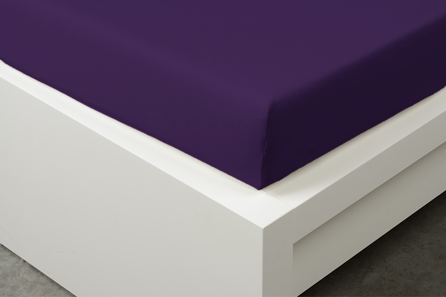 Prostěradlo jersey Deluxe -90x200cm - fialové