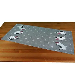Konferenční ubrus - Veselé kravičky 40x85cm